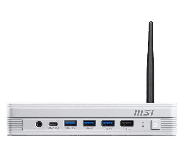 MSI PRO DP10 Pentium G7400 Barebone Biały - 1613165 - zdjęcie 3